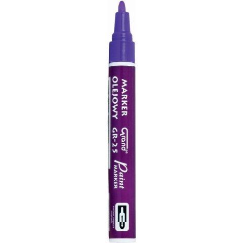 Marker olejowy GR-25 fioletowy GRAND Marker olejowy GR-25 fioletowy GRAND