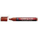 Marker permanentny 330-7 brązowy ścięta końcówka 330/007/BR ED EDDING