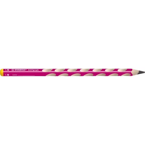 Ołówek EASYGRAPH 2B różowy dla leworęczny 321/01-2B-6 STABILO Ołówek EASYGRAPH 2B różowy dla leworęczny 321/01-2B-6 STABILO