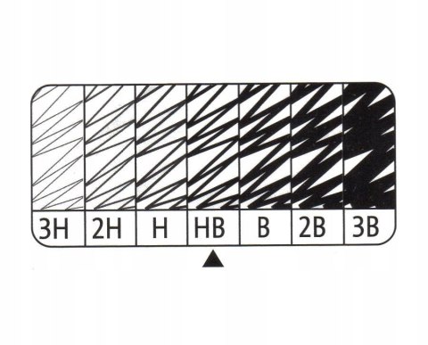 Ołówek GP HB z gumką 979393 PELIKAN Ołówek GP HB z gumką 979393 PELIKAN