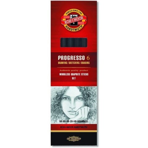 Ołówek kp.6szt.PROGRESSO 8915 KIN Ołówek kp.6szt.PROGRESSO 8915 KIN