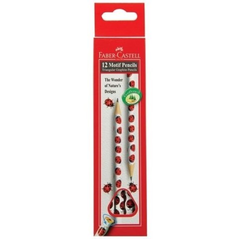 Ołówek trójkątny motyw Biedronka FABER-CASTELL 118367 FC Ołówek trójkątny motyw Biedronka FABER-CASTELL 118367 FC