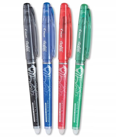 Pióro FRIXION PILOT 3pakx 4x0,5mm czar. nieb. czer i ziel. 3445 Pióro FRIXION PILOT 3pakx 4x0,5mm czar. nieb. czer i ziel. 3445