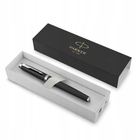 Pióro kulkowe IM MATTE BLACK chromowane wykończenie 2143634 PARKER Pióro kulkowe IM MATTE BLACK chromowane wykończenie 2143634 PARKER