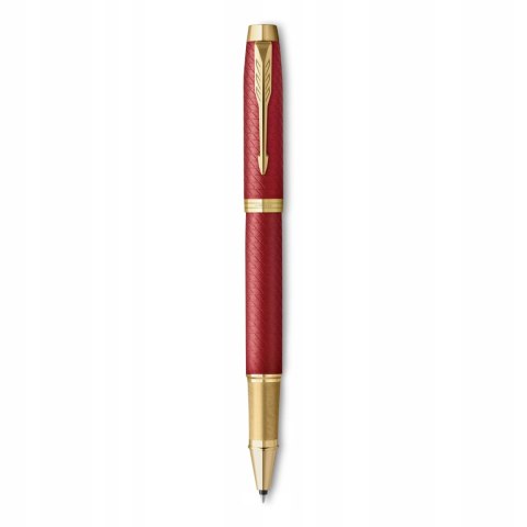 Pióro kulkowe IM PREMIUM RED złote wykończenie 2143647 PARKER Pióro kulkowe IM PREMIUM RED złote wykończenie 2143647 PARKER