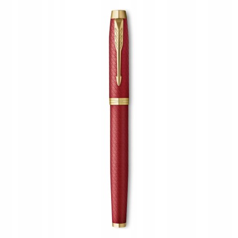 Pióro kulkowe IM PREMIUM RED złote wykończenie 2143647 PARKER Pióro kulkowe IM PREMIUM RED złote wykończenie 2143647 PARKER