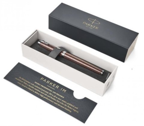 Pióro kulkowe PARKER IM PREMIUM BROWN CT 1931678 PARKER Pióro kulkowe PARKER IM PREMIUM BROWN CT 1931678 PARKER