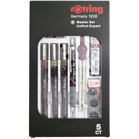 Komplet isograph ROTRING MASTER 0,1/0,3/0,5 S0699420 Komplet isograph ROTRING MASTER 0,1/0,3/0,5 S0699420