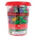 Temperówka plastikowa kostka mix kolor 580000 FABER-CASTELL