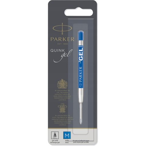 Wkład żelowy do długopisu 0,7mm niebieski PARKER 1950346 Wkład żelowy do długopisu 0,7mm niebieski PARKER 1950346