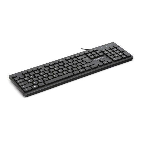 Klawiatura przewodowa WIRED USB US czarna OMEGA (45687) Klawiatura przewodowa WIRED USB US czarna OMEGA (45687)