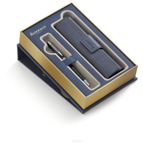 Komplet HEMISPHERE czarna laka CT długopis + etui w eleganckim pudełku 1978718 WATERMAN Komplet HEMISPHERE czarna laka CT długopis + etui w eleganckim pudełku 1978718 WATERMAN