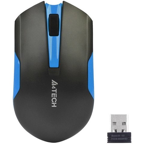 Mysz bezprzewodowa A4TECH V-TRACK G3-200N-1 czarno-niebieska A4TMYS46037 Mysz bezprzewodowa A4TECH V-TRACK G3-200N-1 czarno-niebieska A4TMYS46037