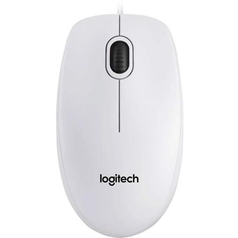 Mysz przewodowa LOGITECH B100 USB biała 910-003360 Mysz przewodowa LOGITECH B100 USB biała 910-003360