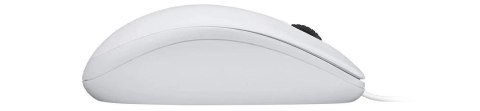 Mysz przewodowa LOGITECH B100 USB biała 910-003360 Mysz przewodowa LOGITECH B100 USB biała 910-003360