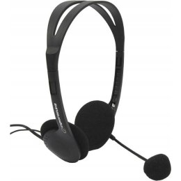Słuchawki ESPERANZA stereo z mikrofonem EH102