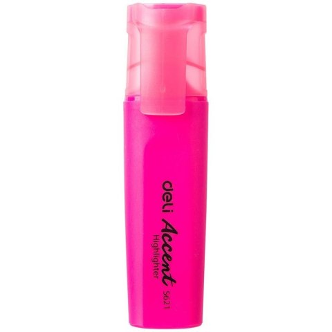 Zakreślacz 1-5mm ACCENT różowy ES621 PINK DELI Zakreślacz 1-5mm ACCENT różowy ES621 PINK DELI