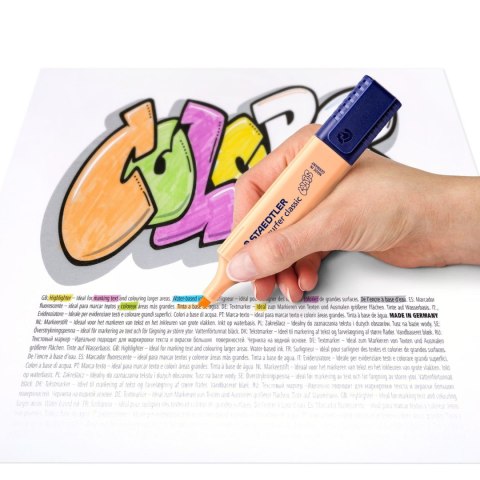 Zakreślacz Classic Colors 6kol. S 364 CWP6 STAEDTLER Zakreślacz Classic Colors 6kol. S 364 CWP6 STAEDTLER