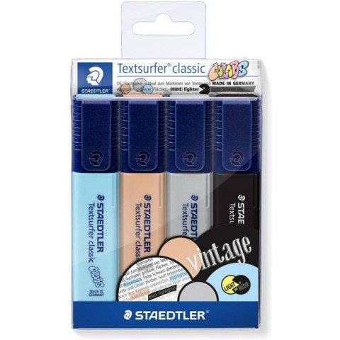 Zakreślacz Classic VINTAGE 4kol. S 364 CWP4 STAEDTLER Zakreślacz Classic VINTAGE 4kol. S 364 CWP4 STAEDTLER