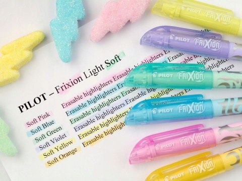 Zakreślacz FRIXION LIGHT/SOFT lazurowy SW-FL-SL PILOT Zakreślacz FRIXION LIGHT/SOFT lazurowy SW-FL-SL PILOT