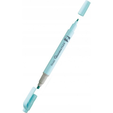 Zakreślacz dwustronny błekitny pastelowy ILLUMINA FLEX SLW11P-SE PENTEL Zakreślacz dwustronny błekitny pastelowy ILLUMINA FLEX SLW11P-SE PENTEL