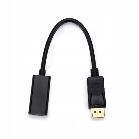 Adapter DisplayPort (M) -> HDMI (F) czarny BULK Adapter DisplayPort (M) -> HDMI (F) czarny BULK