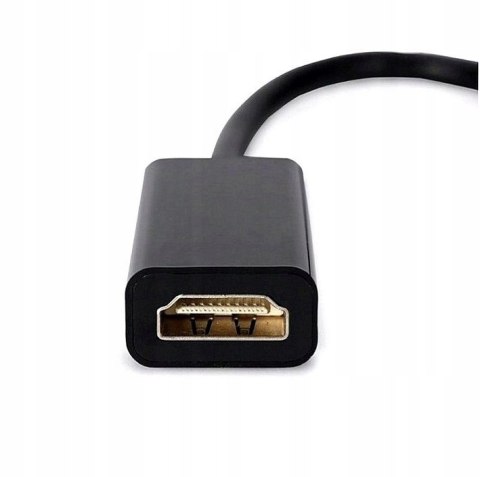 Adapter DisplayPort (M) -> HDMI (F) czarny BULK Adapter DisplayPort (M) -> HDMI (F) czarny BULK