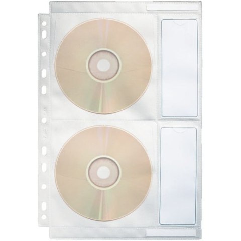 Koszulka na płyty CD z PP 200mic. przezroczyste ESSELTE 67668 Koszulka na płyty CD z PP 200mic. przezroczyste ESSELTE 67668