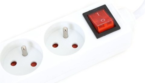 Listwa zasilająca 5g/1,5m biała FIESTA 10A/2500W uziemienie (42043) Listwa zasilająca 5g/1,5m biała FIESTA 10A/2500W uziemienie (42043)