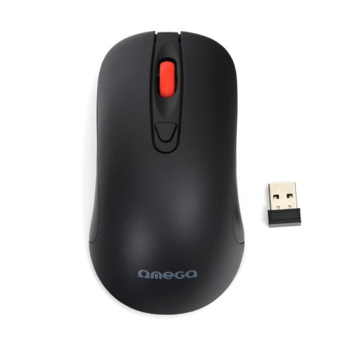 Mysz OMEGA bezprzewodowa 1000/1200/1600dpi czarna 45269 Mysz OMEGA bezprzewodowa 1000/1200/1600dpi czarna 45269