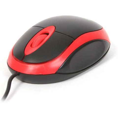 Mysz OMEGA optyczna 1200dpi USB Value Line czarno-czerwona (41646) Mysz OMEGA optyczna 1200dpi USB Value Line czarno-czerwona (41646)