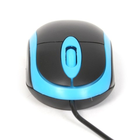 Mysz OMEGA optyczna 1200dpi USB Value Line czarno-niebieska (41644) Mysz OMEGA optyczna 1200dpi USB Value Line czarno-niebieska (41644)