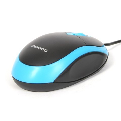 Mysz OMEGA optyczna 1200dpi USB Value Line czarno-niebieska (41644) Mysz OMEGA optyczna 1200dpi USB Value Line czarno-niebieska (41644)