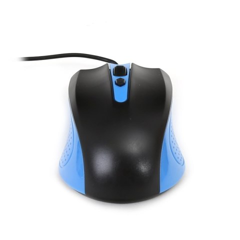 Mysz OMEGA optyczna 1600dpi USB czarno-niebieska (41787) Mysz OMEGA optyczna 1600dpi USB czarno-niebieska (41787)