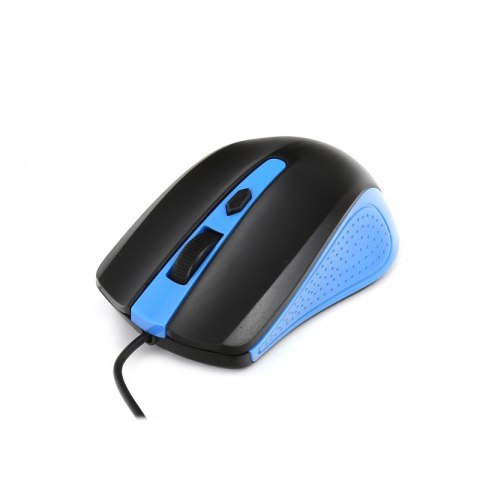 Mysz OMEGA optyczna 1600dpi USB czarno-niebieska (41787) Mysz OMEGA optyczna 1600dpi USB czarno-niebieska (41787)