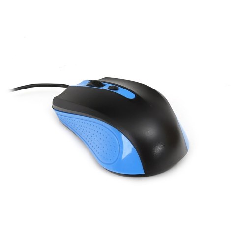Mysz OMEGA optyczna 1600dpi USB czarno-niebieska (41787) Mysz OMEGA optyczna 1600dpi USB czarno-niebieska (41787)