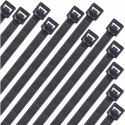 Opaska zaciskowa/opaska kablowa/zip/raps/trytytka 250x4,8mm (100szt) czarna LEXTOOL (LXOP16)