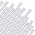 Opaska zaciskowa/opaska kablowa/zip/raps/trytytka 300x4,8mm (100szt) biała LEXTOOL (LXOP27)