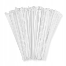Opaska zaciskowa/opaska kablowa/zip/raps/trytytka 300x4,8mm (100szt) biała LEXTOOL (LXOP27)
