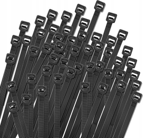 Opaska zaciskowa/opaska kablowa/zip/raps/trytytka 300x4,8mm (100szt) czarna LEXTOOL (LXOP28) Opaska zaciskowa/opaska kablowa/zip/raps/trytytka 300x4,8mm (100szt) czarna LEXTOOL (LXOP28)