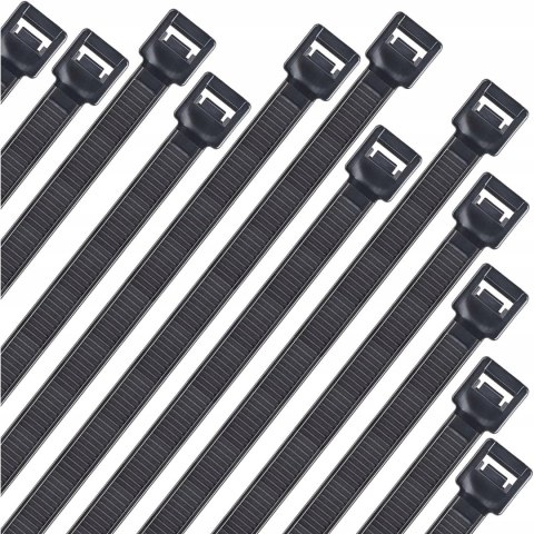 Opaska zaciskowa/opaska kablowa/zip/raps/trytytka 400x4,8mm (100szt) czarna LEXTOOL (LXOP31) Opaska zaciskowa/opaska kablowa/zip/raps/trytytka 400x4,8mm (100szt) czarna LEXTOOL (LXOP31)