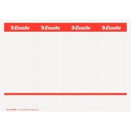Etykiety do segregatorów 59x192mm(10x4) białe samop. ESSELTE 20822