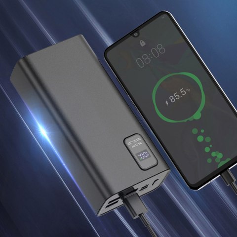 Powerbank 30000mAh 20W USB-C + microUSB -> 2xUSB-A + 1xUSB-C PLATINET (45729) Powerbank 30000mAh 20W USB-C + microUSB -> 2xUSB-A + 1xUSB-C PLATINET (45729)