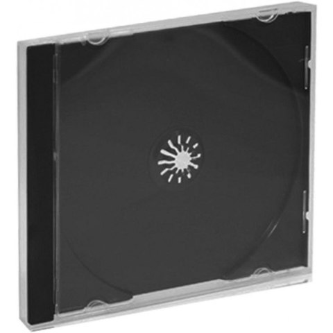 Pudełko na 1 CD czarne grube 3015 Pudełko na 1 CD czarne grube 3015