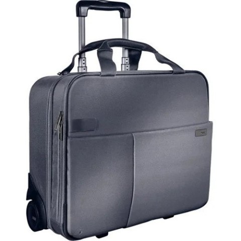 Torba na laptopa na kółkach 15,6 LEITZ Smart srebrno-szara 60590084