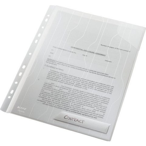 Folder Combifile A4 (3szt) usztywniony przezroczty na 20 kartek 47280003 LEITZ Folder Combifile A4 (3szt) usztywniony przezroczty na 20 kartek 47280003 LEITZ