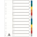Przekładki kartonowe A4+ MYLAR 1-12 kolor 100204983 OXFORD