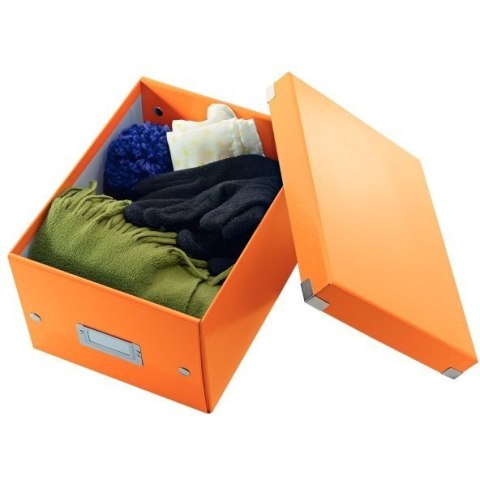 Pudełko do przechowywania Click&Store A5 pomarańczowe 160x220x282mm 60430044 LEITZ Pudełko do przechowywania Click&Store A5 pomarańczowe 160x220x282mm 60430044 LEITZ