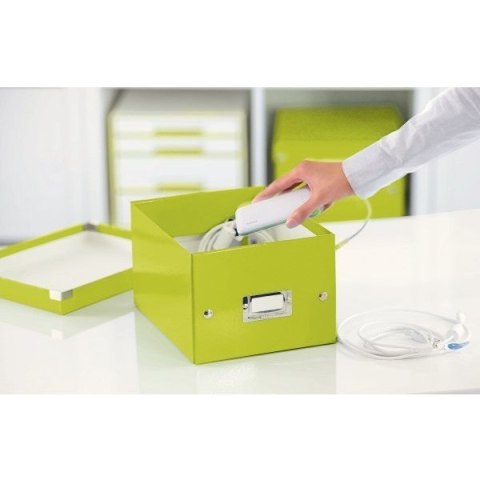 Pudełko do przechowywania Click&Store A5 zielone oliwkowe 160x220x282mm 60430064 LEITZ Pudełko do przechowywania Click&Store A5 zielone oliwkowe 160x220x282mm 60430064 LEITZ