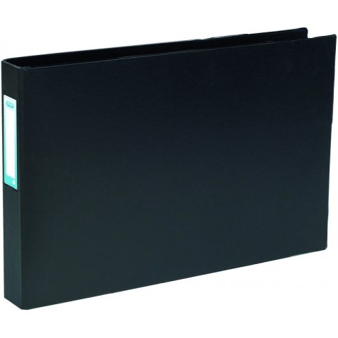 Segregator ringowy poziomy A3 na 4 ringi BANTEX czarny 400000113 Segregator ringowy poziomy A3 na 4 ringi BANTEX czarny 400000113